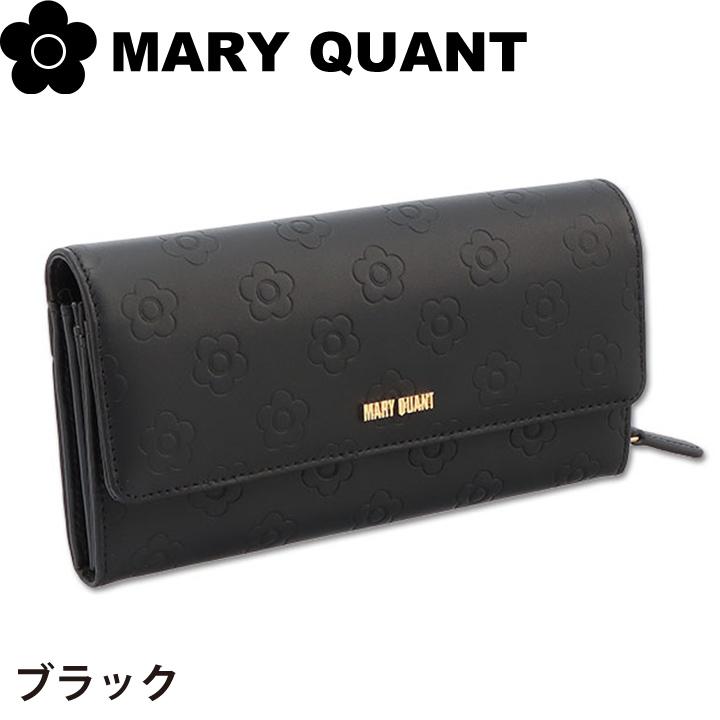 MARY QUANT（マリークヮント） マリークワント マリクワ 牛革 財布 長