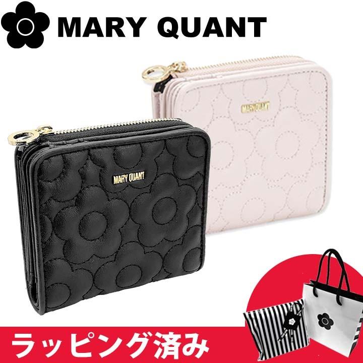 マリークワント マリクワ 財布 二つ折り財布 Lウォレット キルトフォームデイジー ギフト レディース MARY QUANT : maryq80 :  smile giftshop - 通販 - Yahoo!ショッピング