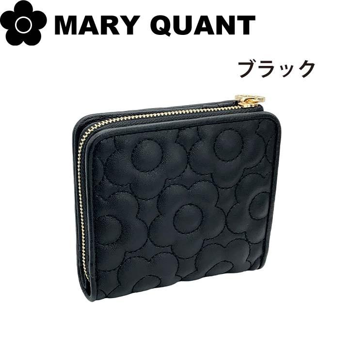 マリークワント マリクワ 財布 二つ折り財布 Lウォレット キルトフォームデイジー ギフト レディース MARY QUANT｜smile-giftshop｜04