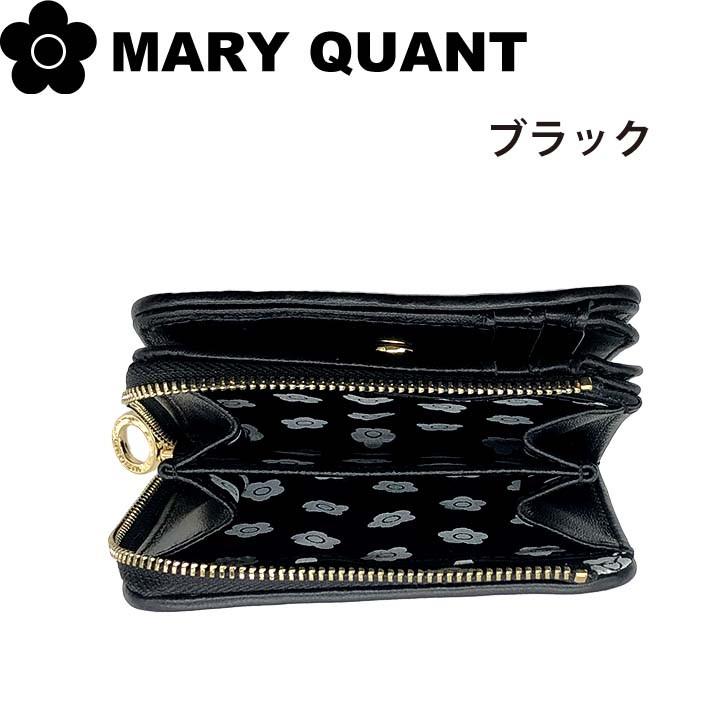 マリークワント マリクワ 財布 二つ折り財布 Lウォレット キルトフォームデイジー ギフト レディース MARY QUANT｜smile-giftshop｜06