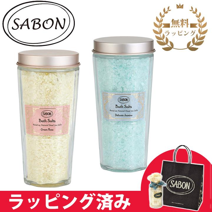 SABON（サボン） バスソルト ギフト 300g 入浴剤 ローズ バラ