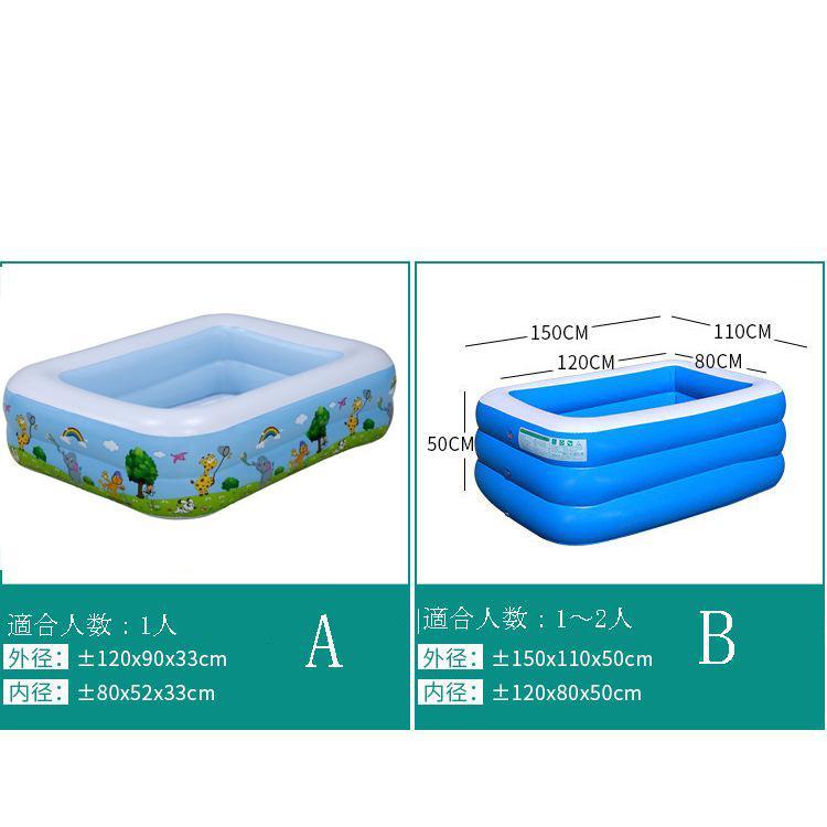 プール 家庭用 ビニールプール 長方形 大型 中型 小型 エアプール 子供用 プール  水遊び 大きいプール 子供 暑さ対策 厚く 漏れ防止 自宅｜smile-happy-shop｜05
