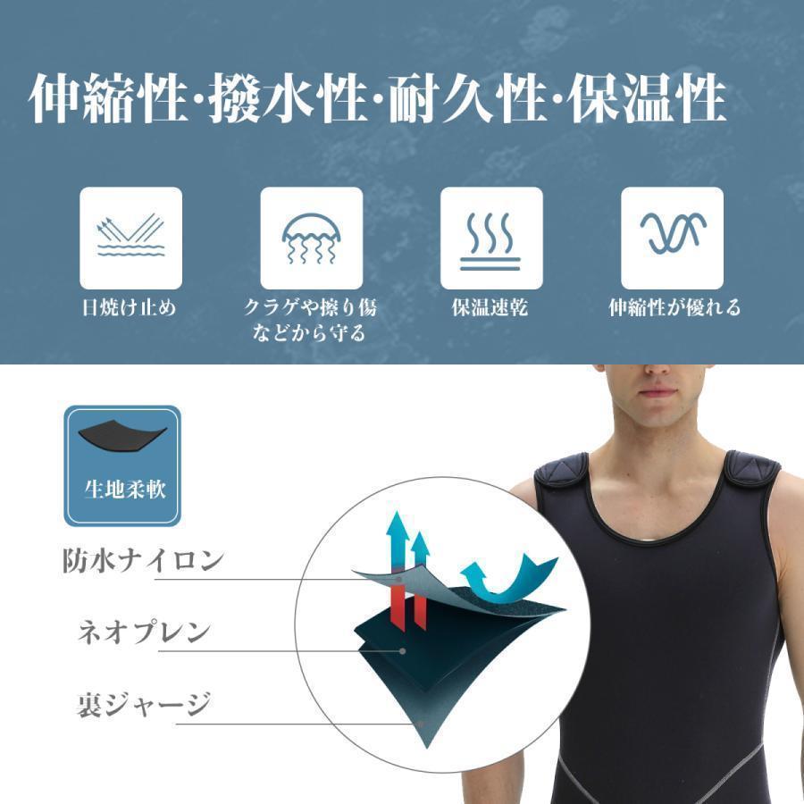 黒 ノースリーブ ウェットスーツ ロングジョン ネオプレン素材 Amazon | Synergy トライアスロン ウェットスーツ 3/2mm