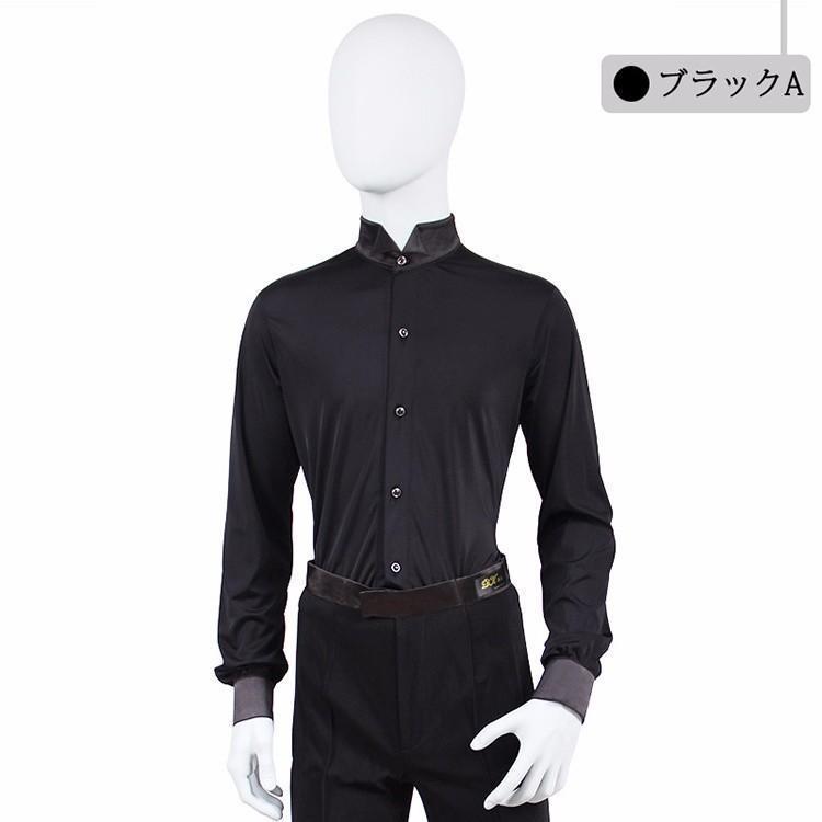 男性社交ダンス衣装 競技用 ワルツ シャツ メンズ 男性用 ダンス