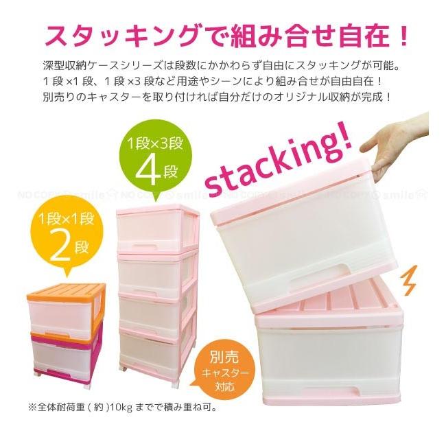 深型収納ケース1段 : 住マイル - 通販 - Yahoo!ショッピング