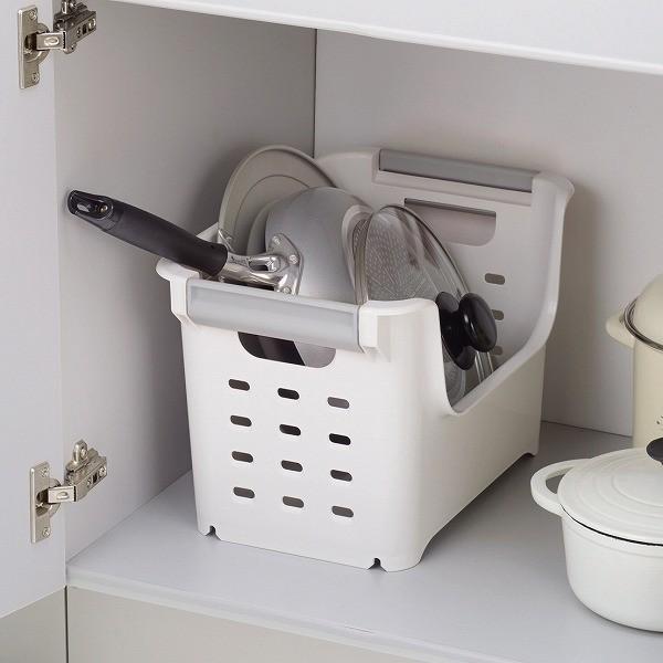 パール金属 ブランキッチンPC．積み重ねバスケット［HB-3675