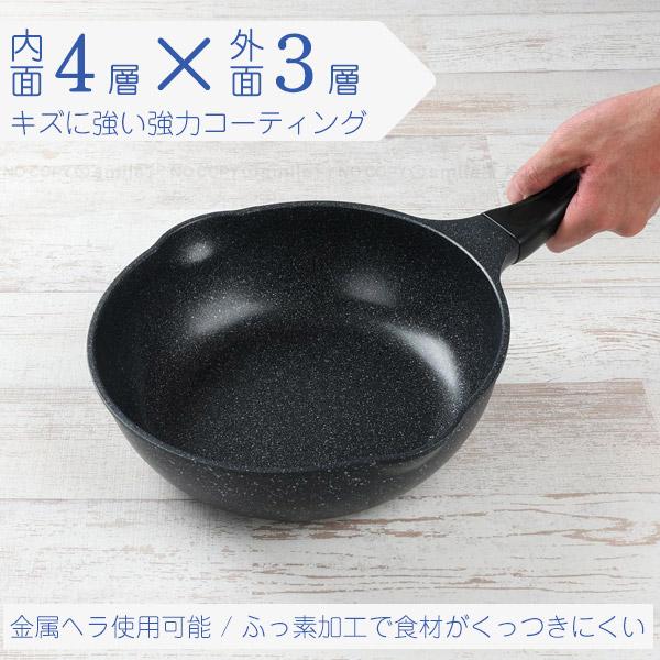 【すぐに発送】谷口金属　セラミックマーブル加工　キャストフライパン鍋11点セット Amazon.co.jp: 谷口金属 IH対応マーブルコーティング4点セット