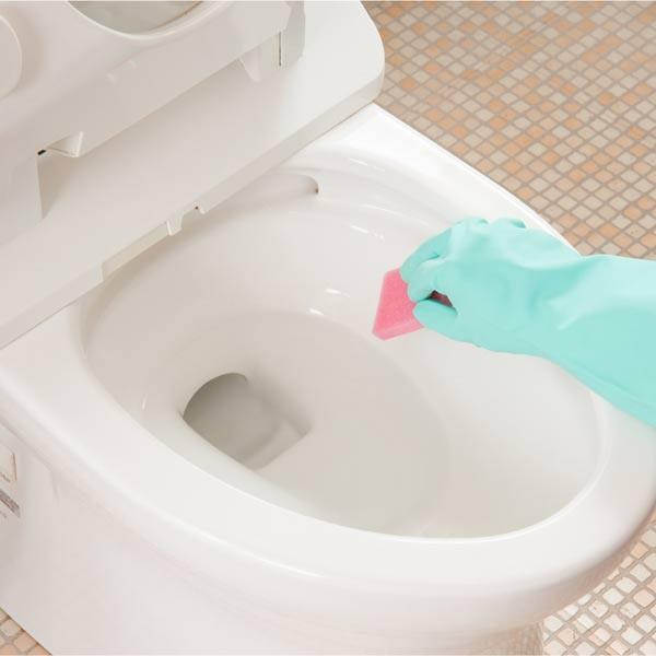 研磨剤入りスポンジ トイレ水アカ用 C1475 「普通郵便投函送料無料