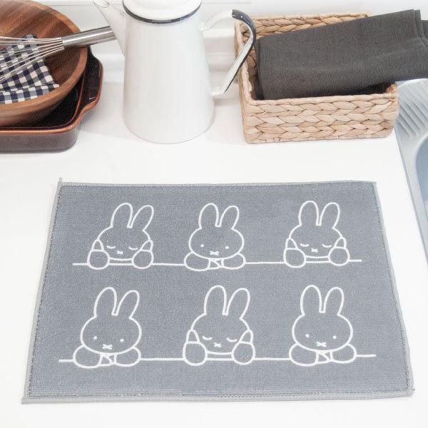 予約受付中 Miffy 吸水水切りマット 30 40cm 普通郵便送料無料 ミッフィー 水切りマット 食器 乾燥 マット モノクロ モトノーン マイクロファイバー 吸水 シンプル Materialworldblog Com