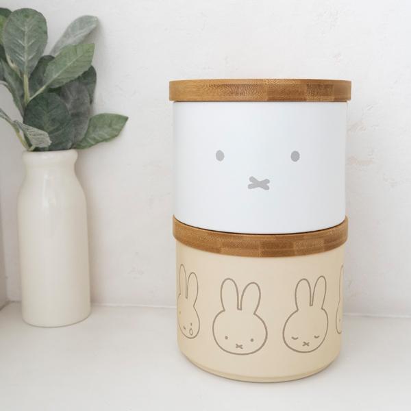 Miffy（ミッフィー） バンブーフタ付きキャニスター 900ml