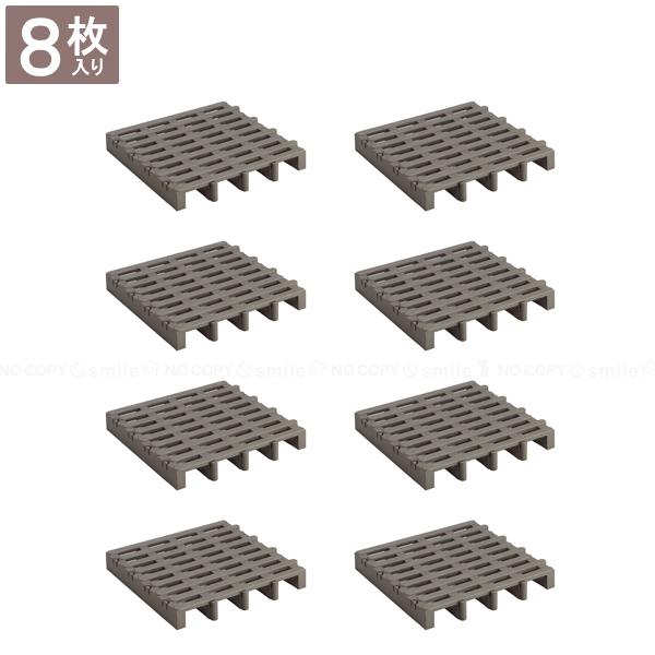 ジョイントふとんすのこ 8枚入り JS-BR8 「送料無料」/ ふとん 布団