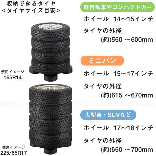 タイヤパレット TP-BK1T 「送料無料」/ タイヤ 収納 パレット 車庫 