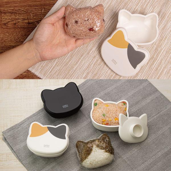 OSK（オーエスケー） ねこむす おにぎりケース 「コンパクト便」/ ねこ