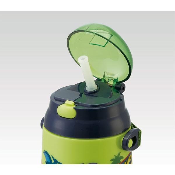 保冷 プッシュオープン式 ストローボトル 400ml ディノサウルス ストロー 水筒 ボトル 遠足 保冷専用 子供 男の子 恐竜 かわいい シリコン スケーター 住マイル 通販 Yahoo ショッピング