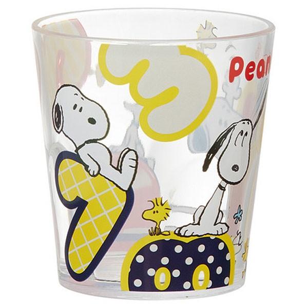 アクリルコップ Snoopy ナンバー 280ml スヌーピー グッズ コップ カップ プラ 子供用 キッズ 歯磨き ランチ 給食 男の子 女の子 スケーター 住マイル 通販 Yahoo ショッピング