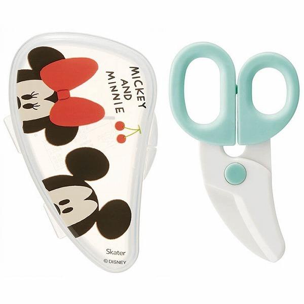 離乳食フードカッター ミッキーamp ミニー プチフレンド ポスト投函送料無料 ディズニー ミッキー 携帯用 T ポイント5倍 はさみ 離乳食 ケース付き フードカッター 外出
