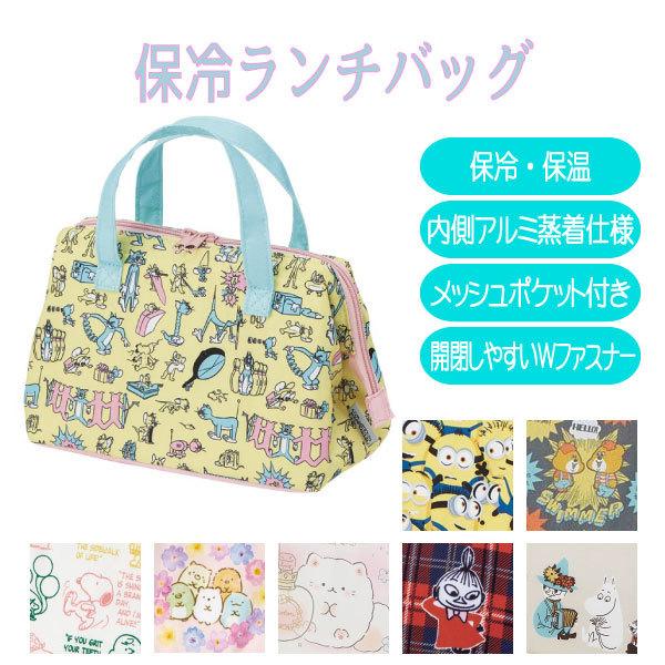 保冷ランチバッグ ポスト投函送料無料 おしゃれ かわいい 保冷バッグ お弁当箱 収納袋 お弁当袋 手さげ ファスナー付き スケーター 安全