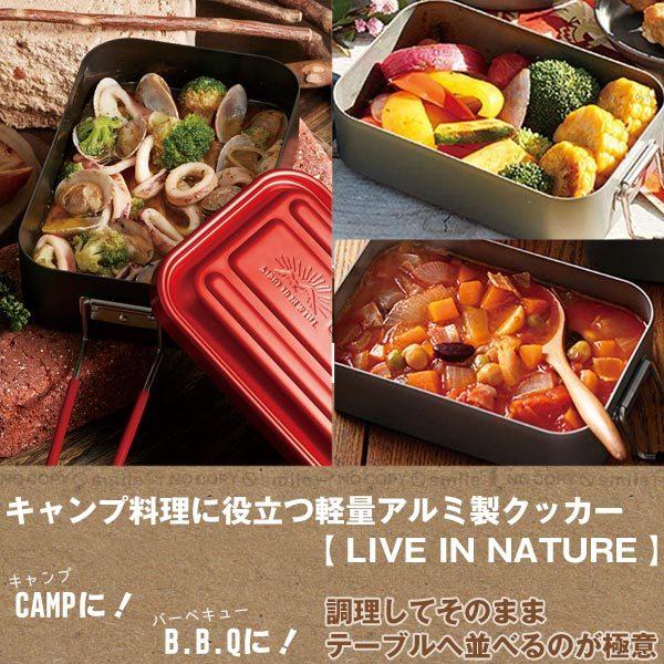 アルミメスティン 1000ml LIVE IN NATURE / メスティン アルミ製 丈夫