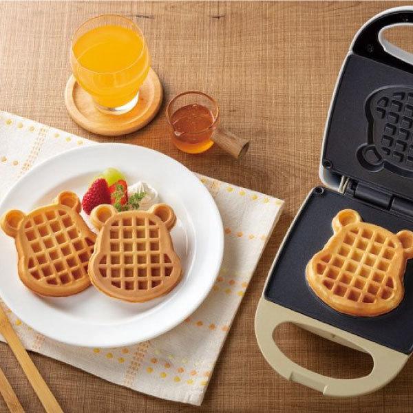 ワッフルメーカー 送料無料 キャラクター ワッフル メーカー ふっ素加工 顔型 ホットケーキミックス 家電 焼き印 子供 子ども 人気 ブランチ スケーター 住マイル 通販 Yahoo ショッピング