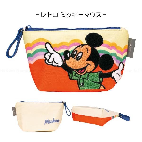 Disney フラットポーチ 「ポスト投函送料無料」/ ディズニー