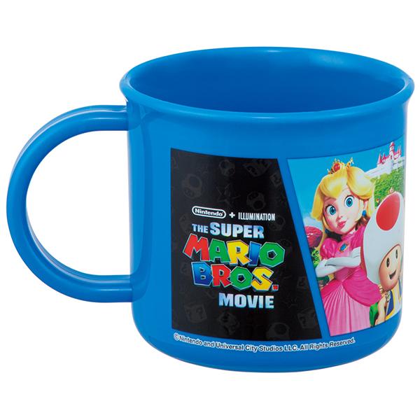 任天堂 抗菌 食洗機対応 プラコップ 200ml マリオムービー / スーパー 