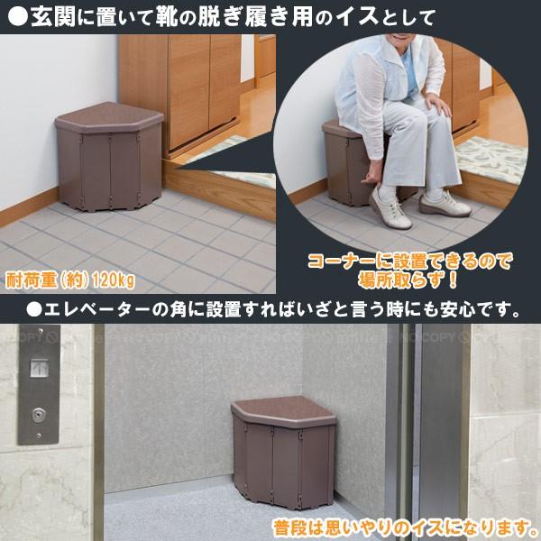 ポータブルコーナートイレ / R-46 「送料無料」