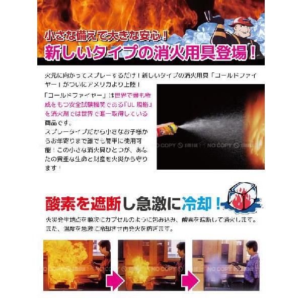 COLD FIRE 「コールドファイヤー」 / 2本組 　「送料無料」｜smile-hg｜02