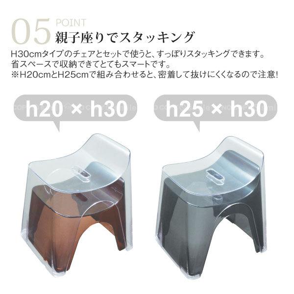 HUBATH h20バススツール クリア3点セット 「送料無料」/ ヒューバス バスチェア セット｜smile-hg｜03