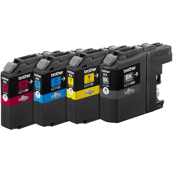 ブラザー（brother） 純正インク LC113-4PK 1パック（4色入） LC113 