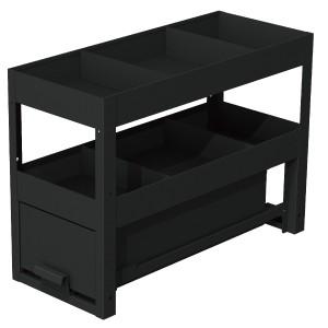 ジェフコム SCT-S03 システムキャビネット(サイド棚)