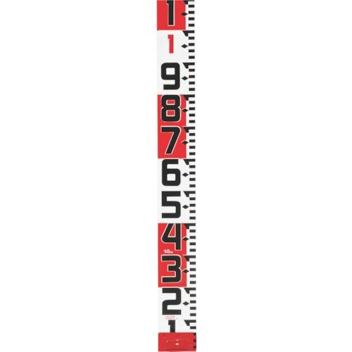 タジマ SYR-10WK シムロンロッド−１２０長さ　１０ｍ／裏面仕様　１ｍアカシロ／紙函 【300639】