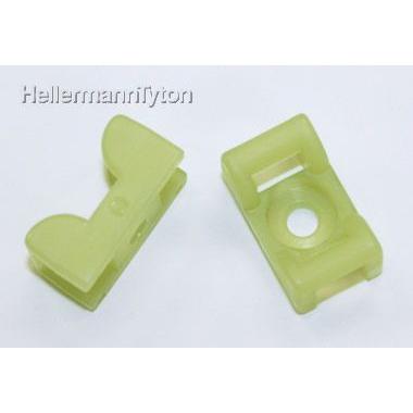 HellermannTyton（ヘラマンタイトン） KR7G5-HS タイマウント 薄緑