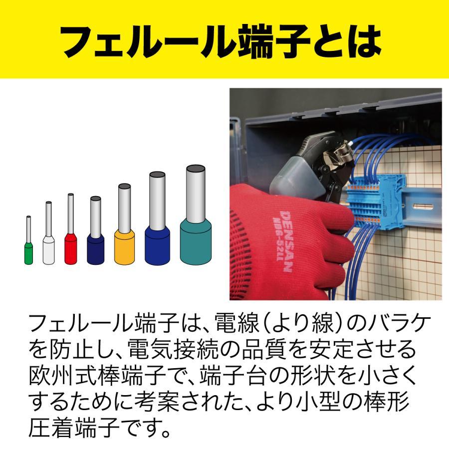 JEFCOM（ジェフコム） デンサン SPM-CT02 フェルール圧着工具