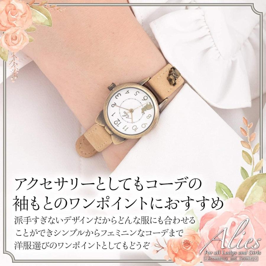 Alies アリエス 腕時計 レディース ガールズ 本革ベルト 日本製クオーツ ギフトbox付き イエロー ウサギ スマイルlabo 通販 Yahoo ショッピング