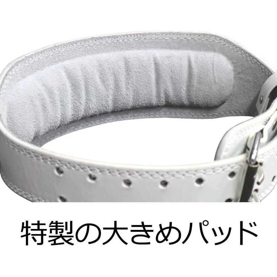 最大 Offクーポン Veroman トレーニングベルト レザー ウエイト リフティングベルト メンズ 白 ホワイト ウエスト62 96cm Supplystudies Com