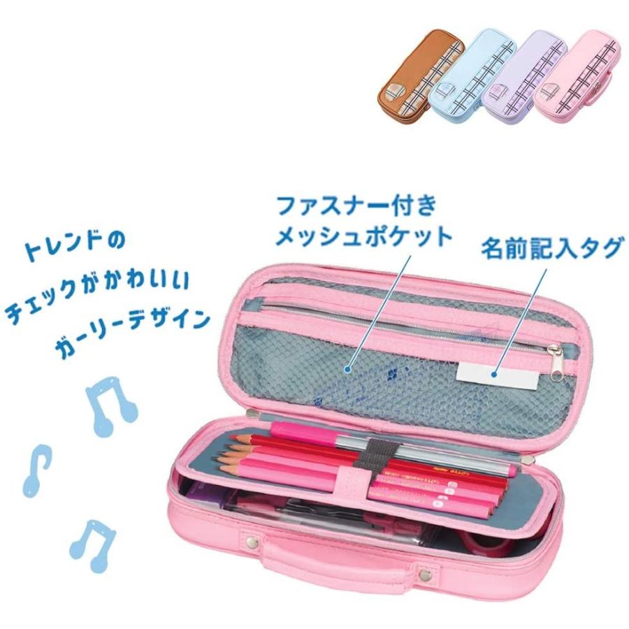 レイメイ藤井 ペンケース トップライナーチェック ピンク Fsb145p スマイルlabo 通販 Yahoo ショッピング