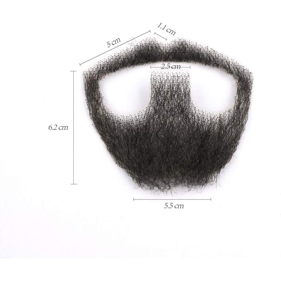 Neitsi ネイティス 付け髭 ひげ 口髭 人毛 ウィッグ 髪製髭 手作り本物 コスプレ用ダンス用髭 1個 M903 2 スマイルlabo 通販 Yahoo ショッピング