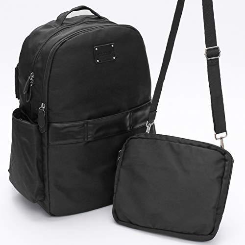 Sweet Mommy 大容量 23l マザーズバッグ リュック ショルダーバッグ 一体型 2点セット 撥水 抱っこ紐したままおろせる ベビ スマイルlabo 通販 Yahoo ショッピング