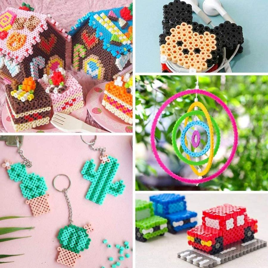 アイロンビーズ 48色 ホットビーズ 約粒 2 6mm ナノビーズ パーラービーズ ミニアイロンビーズ 透明プレート ピンセット スマイルlabo 通販 Yahoo ショッピング