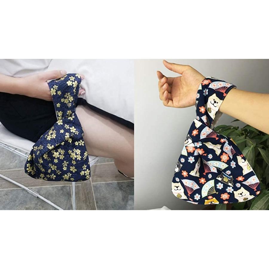 ルビタス 和 柄 ポーチ バッグ 巾着袋 バック カバン 忍者 風呂敷 渦巻き からくさ ふろしき 和装 唐草 模様 スマイルlabo 通販 Yahoo ショッピング