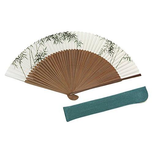 最安値に挑戦 京扇子 竹 45本骨 唐木短地 両面柄 京都職人 手作り 扇子 扇子袋付き 木粧箱入り 数量限定 Erwo Org Pk