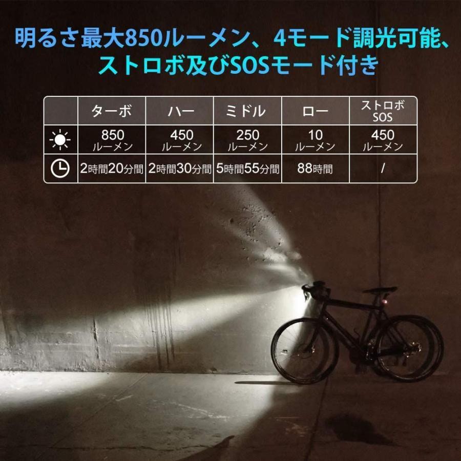 Lumintop B01 Usb充電式led自転車ライト 眩しい止め設計で最高輝度850ルーメン バッテリー持続時間時間 アルミニウム合 Awaji Ya 通販 Yahoo ショッピング