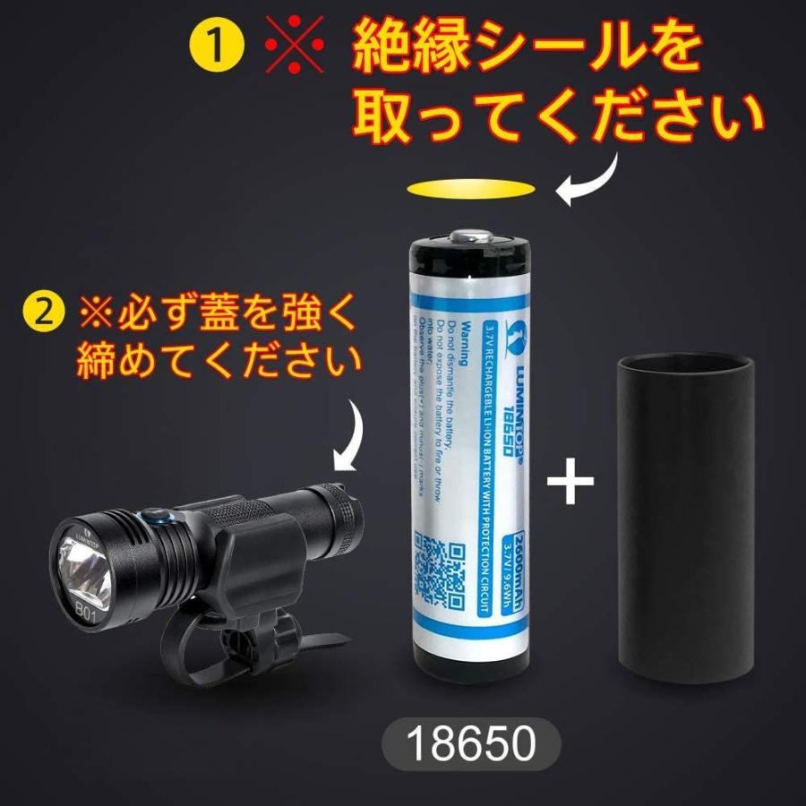 Lumintop B01 Usb充電式led自転車ライト 眩しい止め設計で最高輝度850ルーメン バッテリー持続時間時間 アルミニウム合 Awaji Ya 通販 Yahoo ショッピング