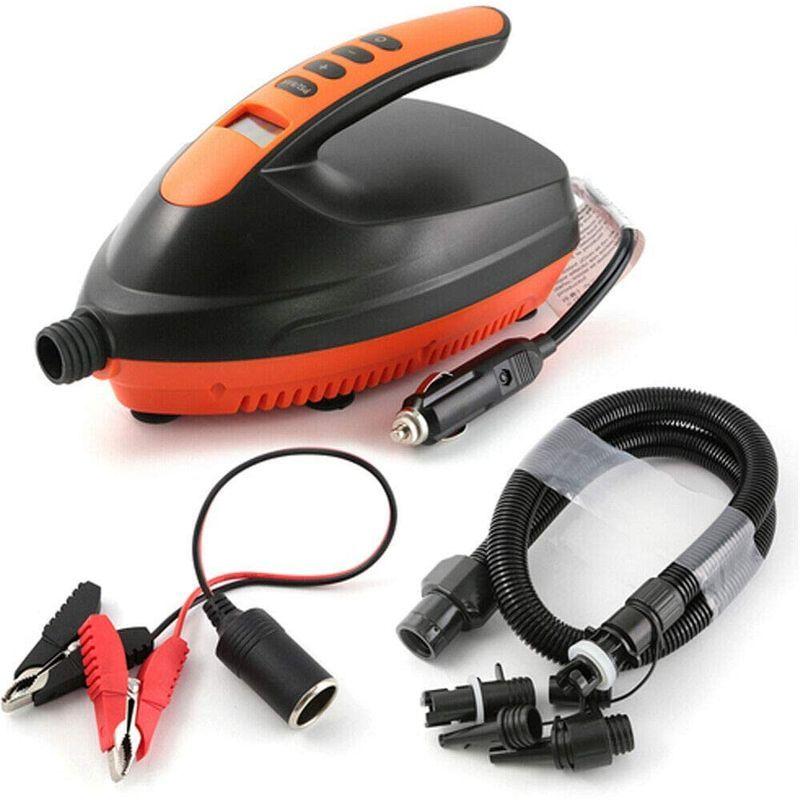 6529円 代引き人気 電動エアーポンプ 12v 空気入れ 空気抜き インフレータブル 電動空気入れ 自動停止 Sup用 エアーベッド エアーソファー エアープール