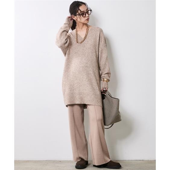 大きいサイズ チュニック　ニット レディース 秋冬　春 新品 ハイネック 大きいサイズ チュニック ニット レディース 秋冬 春 新品 ハイネック