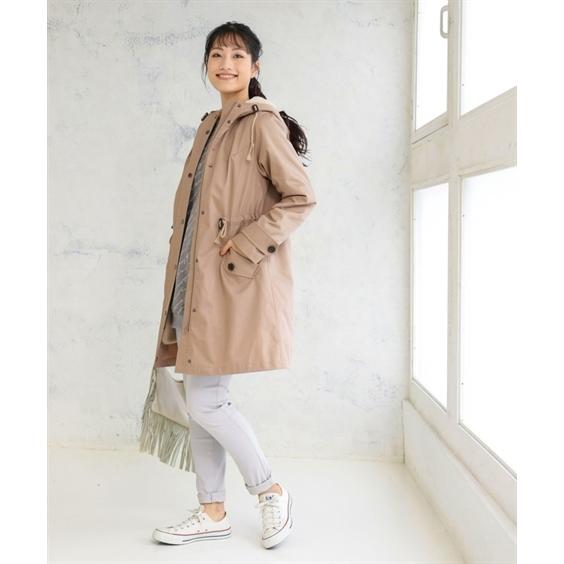 L 10l 裏ボアライナー付モッズコート アウター 秋 冬 春 人気商品 ミリタリー マウンテン あったか 30代 40代 50代 女性 送料無料 大きいサイズ レディース Zzy4i18e0022 Smileland Yahoo 店 通販 Yahoo ショッピング