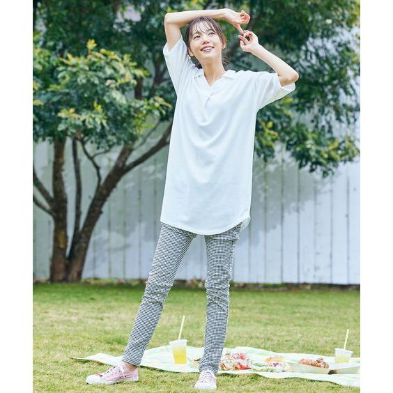 SMILELAND トップス 大きいサイズ吸汗速乾・UVカットゆる SMILELAND トップス 大きいサイズ吸汗速乾・UVカットゆる