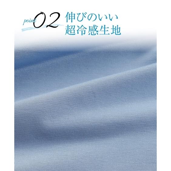 ショーツ(パンツ) 超冷感・股ずれ防止・ストレッチ深ばき３分丈ショーツ3枚組 40代 50代｜smile-land-by-nissen｜04