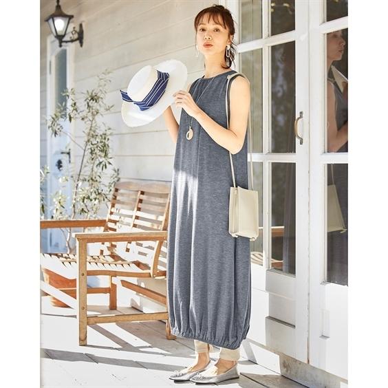 大きいサイズ ノースリーブカットソーバルーンワンピース Otonasmile オトナ 大人 ワンピース 30代 40代 50代 女性 夏 春 秋 大きいサイズ レディース Zzy4i21b0480 Smileland Yahoo 店 通販 Yahoo ショッピング