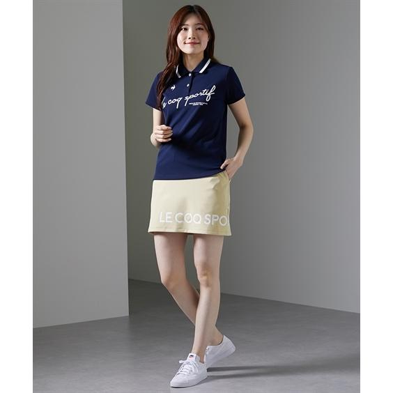 スポーツウェア・フィットネスウェア le coq sportif GOLF(ルコックゴルフ) QGWVJE01 ラテカラーロゴスカート（吸水・｜smile-land-by-nissen｜03